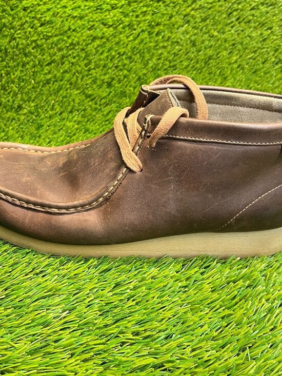 Clarks Stinson Hi Mens Size 9 Brown Casual Classic Outdoor Leather Chukka Boots main image 9
